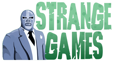 Strange games logo
