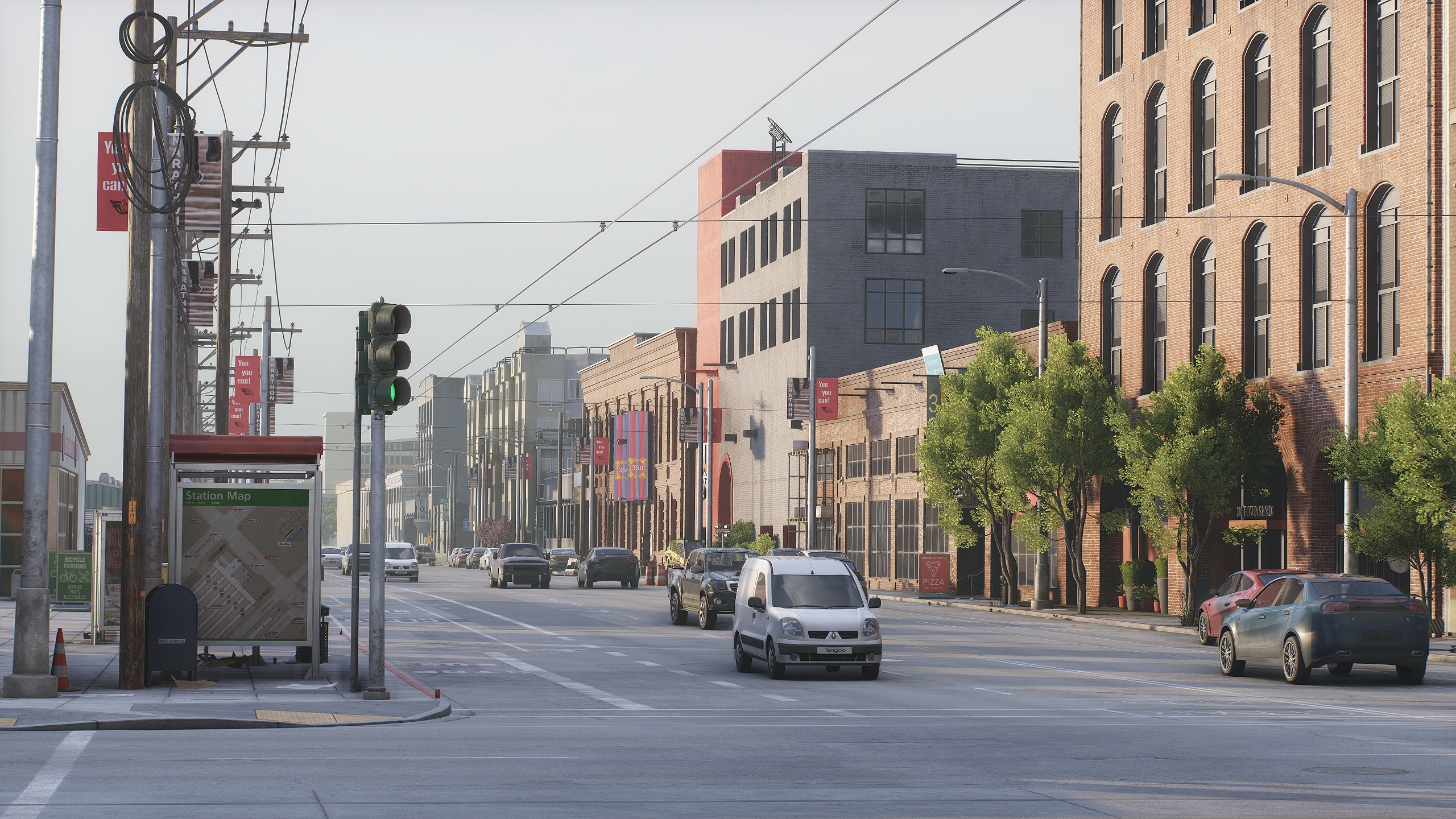 Urban vehicle simulation