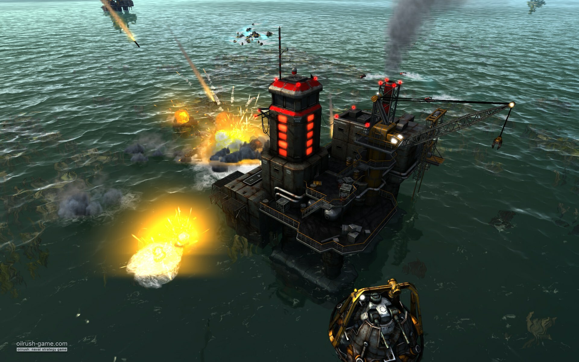 Игра на воде 6. Игра Oil Rush. Oil Rush 3d Naval Strategy. Oil Rush корабли. RTS Oil Rush.