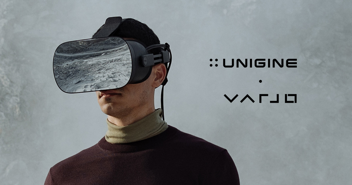 UNIGINE Adds Support For Varjo VR-1 Headset The 2.9 SDK Release